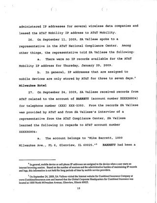 Illustration for article titled The Criminal Complaint Against Michael David Barrett, Alleged Erin Andrews Peeper
